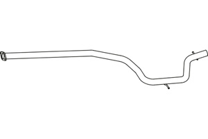 Intermediate pipe in the group  at  Professional Parts Sweden AB (P2396)