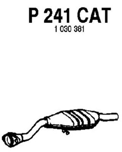 Catalytic converter in the group  at  Professional Parts Sweden AB (P241CAT)