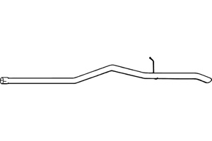 Rear pipe in the group  at  Professional Parts Sweden AB (P2425)
