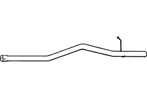 Rear pipe in the group  at  Professional Parts Sweden AB (P2438)