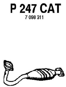 Catalytic converter in the group  at  Professional Parts Sweden AB (P247CAT)