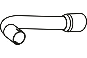 Rear pipe in the group  at  Professional Parts Sweden AB (P2483)