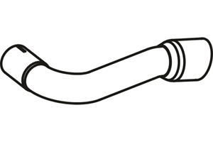 Rear pipe in the group  at  Professional Parts Sweden AB (P2484)