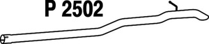 Rear pipe i gruppen Tillflligt dolda artiklar hos  Professional Parts Sweden AB (P2502)