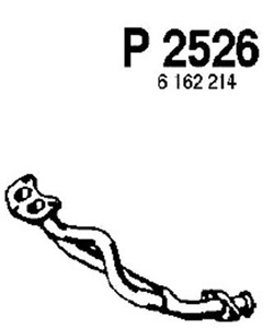 Front pipe in the group  at  Professional Parts Sweden AB (P2526)