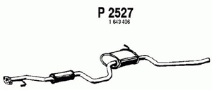 Intermediate muffler in the group  at  Professional Parts Sweden AB (P2527)