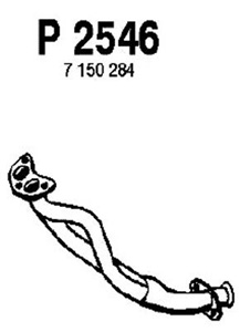 Front pipe in the group  at  Professional Parts Sweden AB (P2546)