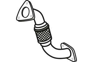 Front pipe in the group  at  Professional Parts Sweden AB (P2552)