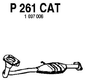 Catalytic converter in the group  at  Professional Parts Sweden AB (P261CAT)