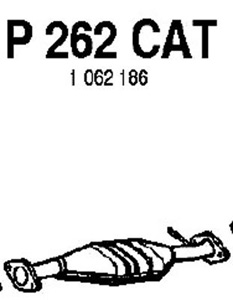 Catalytic converter in the group  at  Professional Parts Sweden AB (P262CAT)
