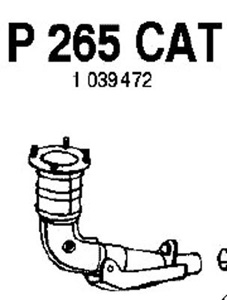 Catalytic converter in the group  at  Professional Parts Sweden AB (P265CAT)