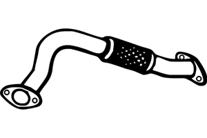 Intermediate pipe i gruppen Tillflligt dolda artiklar hos  Professional Parts Sweden AB (P2667)