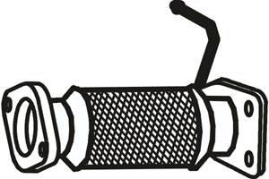 Front pipe in the group Exhaust parts / Exhaust muffler & kits at  Professional Parts Sweden AB (P27004)