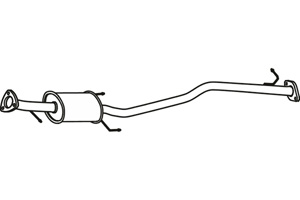 Intermediate muffler in the group Exhaust parts / Exhaust muffler & kits at  Professional Parts Sweden AB (P27014)