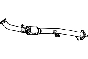 Front pipe in the group Exhaust parts / Exhaust muffler & kits at  Professional Parts Sweden AB (P27021)