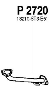 Front pipe in the group  at  Professional Parts Sweden AB (P2720)