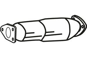 Catalytic converter i gruppen Tillflligt dolda artiklar hos  Professional Parts Sweden AB (P274DCAT)