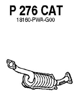 Catalytic converter in the group  at  Professional Parts Sweden AB (P276CAT)