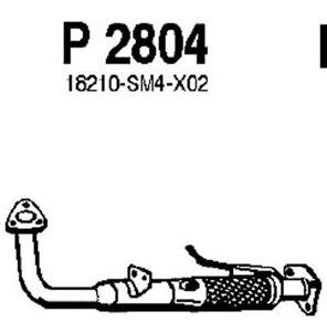 Front pipe in the group  at  Professional Parts Sweden AB (P2804)