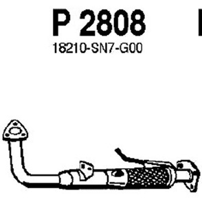 Front pipe in the group  at  Professional Parts Sweden AB (P2808)