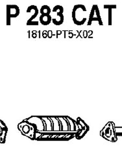 Catalytic converter in the group  at  Professional Parts Sweden AB (P283CAT)