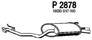 Rear muffler in the group  at  Professional Parts Sweden AB (P2878)