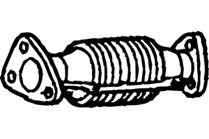 Catalytic converter in the group  at  Professional Parts Sweden AB (P288CAT)