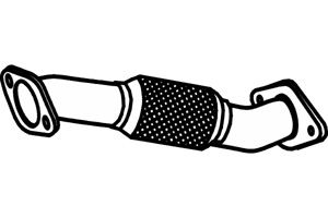 Front pipe in the group Exhaust parts / Exhaust muffler & kits at  Professional Parts Sweden AB (P29013)