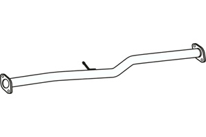 Intermediate pipe in the group  at  Professional Parts Sweden AB (P29020)
