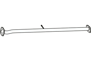 Intermediate pipe in the group  at  Professional Parts Sweden AB (P29026)