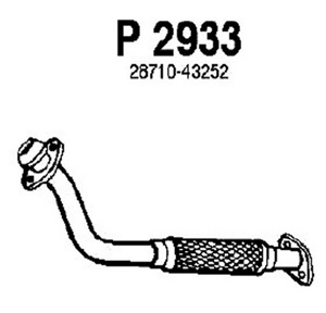 Front pipe in the group  at  Professional Parts Sweden AB (P2933)