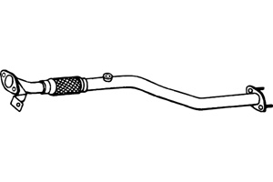 Intermediate pipe i gruppen Tillflligt dolda artiklar hos  Professional Parts Sweden AB (P2942)