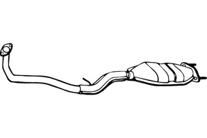 Catalytic converter i gruppen Tillflligt dolda artiklar hos  Professional Parts Sweden AB (P294CAT)