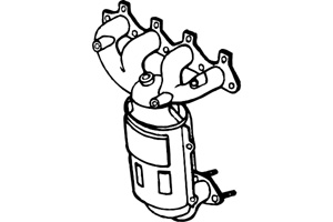 Catalytic converter in the group  at  Professional Parts Sweden AB (P299CAT)