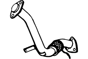 Front pipe in the group  at  Professional Parts Sweden AB (P3049)