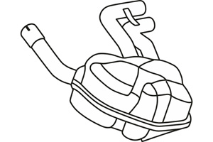 Rear muffler in the group  at  Professional Parts Sweden AB (P30601)