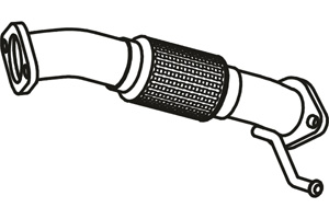 Front pipe in the group  at  Professional Parts Sweden AB (P31007)