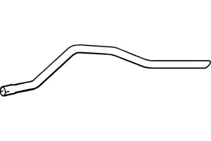 Rear pipe in the group  at  Professional Parts Sweden AB (P3126)