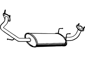 Intermediate muffler i gruppen Tillflligt dolda artiklar hos  Professional Parts Sweden AB (P3131)