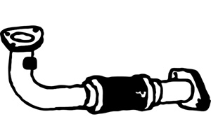 Front pipe in the group  at  Professional Parts Sweden AB (P3138)