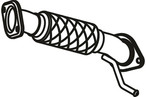 Front pipe in the group  at  Professional Parts Sweden AB (P3158)