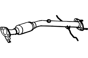 Front pipe in the group  at  Professional Parts Sweden AB (P3161)