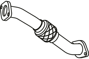 Front pipe in the group  at  Professional Parts Sweden AB (P3168)