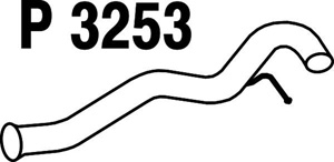 Intermediate pipe in the group  at  Professional Parts Sweden AB (P3253)