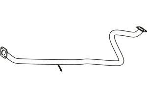Intermediate pipe in the group  at  Professional Parts Sweden AB (P34001)