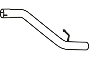 Rear pipe in the group Exhaust parts / Exhaust muffler & kits at  Professional Parts Sweden AB (P34005)
