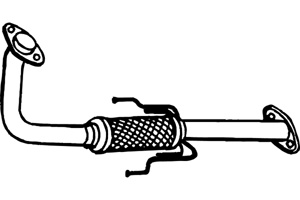 Exhaust pipe in the group  at  Professional Parts Sweden AB (P34007)