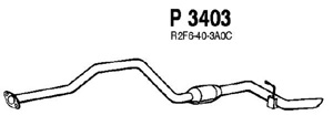 Rear pipe in the group  at  Professional Parts Sweden AB (P3403)