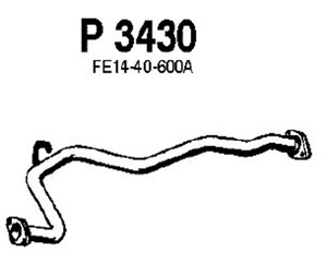 Intermediate pipe in the group  at  Professional Parts Sweden AB (P3430)