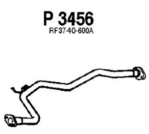 Intermediate pipe in the group  at  Professional Parts Sweden AB (P3456)